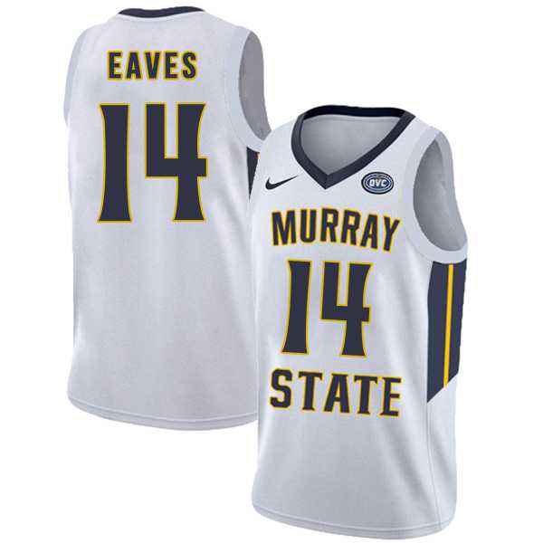 Murray State Racers 14 Jaiveon Eaves White College Basketball Jersey Dzhi,We sell and wholesale Murray State Racers 14 Jaiveon Eaves White College Basketball Jersey Dzhi on line form chian!